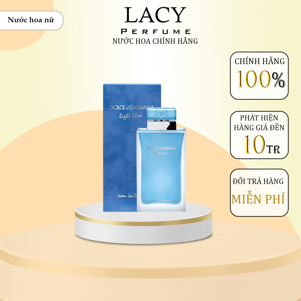 [ 10ml ] (Chính Hãng) Nước Hoa Nữ 𝐃𝐆 𝐋𝐢𝐠𝐡𝐭 𝐁𝐥𝐮𝐞 𝐈𝐧𝐭𝐞𝐧𝐬𝐞
