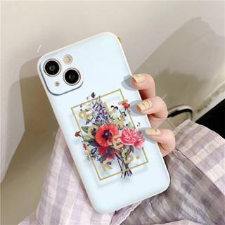 Ốp lưng iphone Flower hoa trong khung đẹp 6/6 PLUS/7/7 PLUS/8/8 PLUS/X/XSMAX 11 12 13 14 plus prm e5643