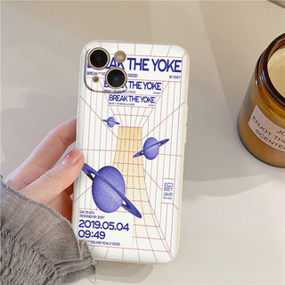 Ốp iphone vuông hành tinh xanh kẻ caro độc đáo 14 Plus/ 14 Pro/ 13/ 12 Pro Max 6 6s Plus 7 Plus 8 Plus xr xsmax e4754