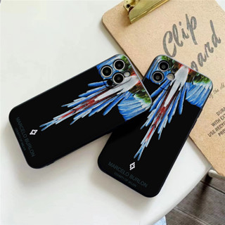 Ốp lưng iphone mềm dẻo Marcelo viền vuông iPhone 13 12 11 Pro Max SE 2020 X XR XS 8 7 ip 6S 6 Plus q7040