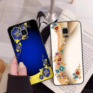 Ốp Samsung Note 4 / Note 5 in hình hoa họa tiết siêu đẹp, sang trọng, quý phái