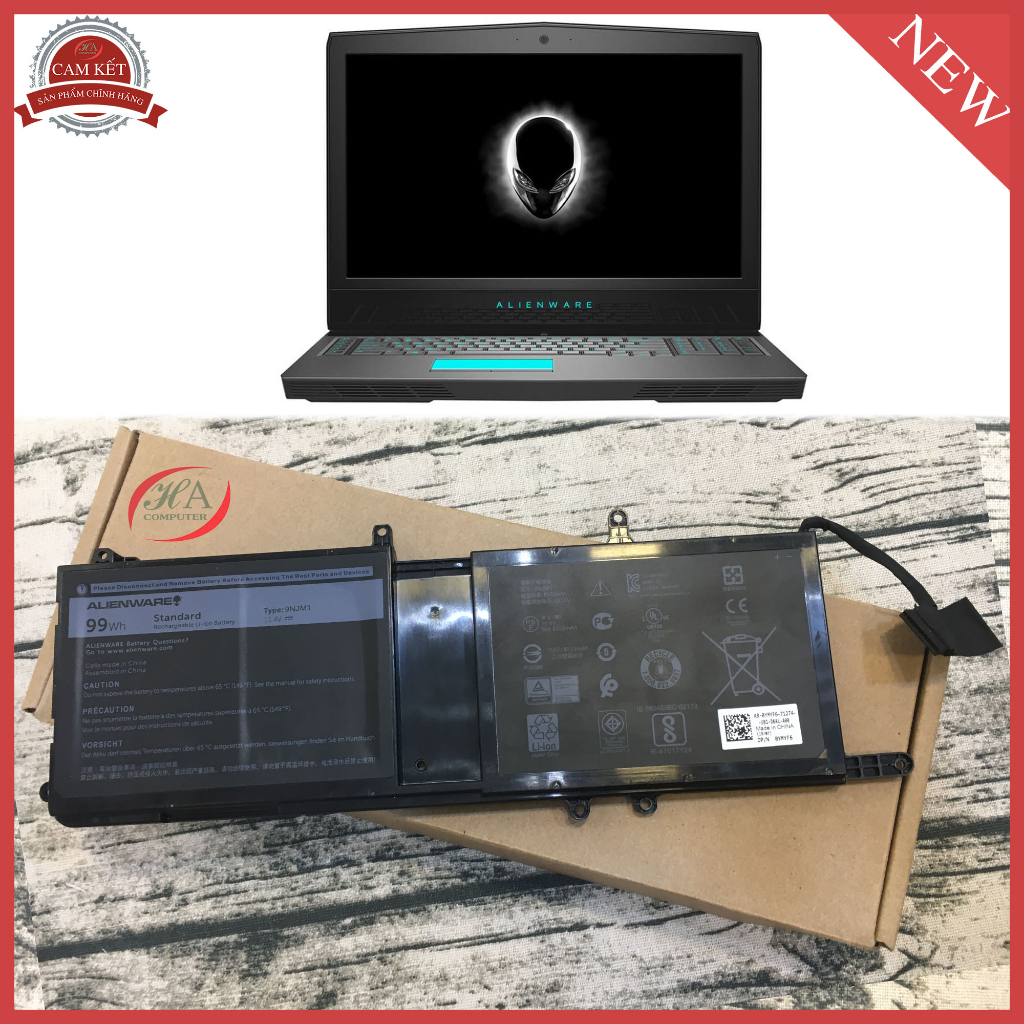 Pin Sạc dell Alienware 17 R5