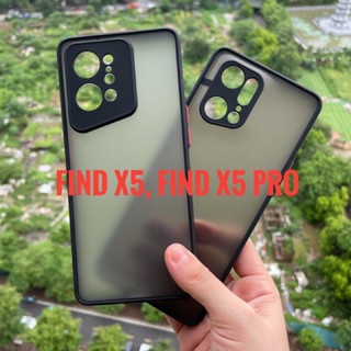 Ốp lưng nhám cho Oppo Find X5, Find X5 Pro chống sốc, chống Vân tay bảo vệ camera