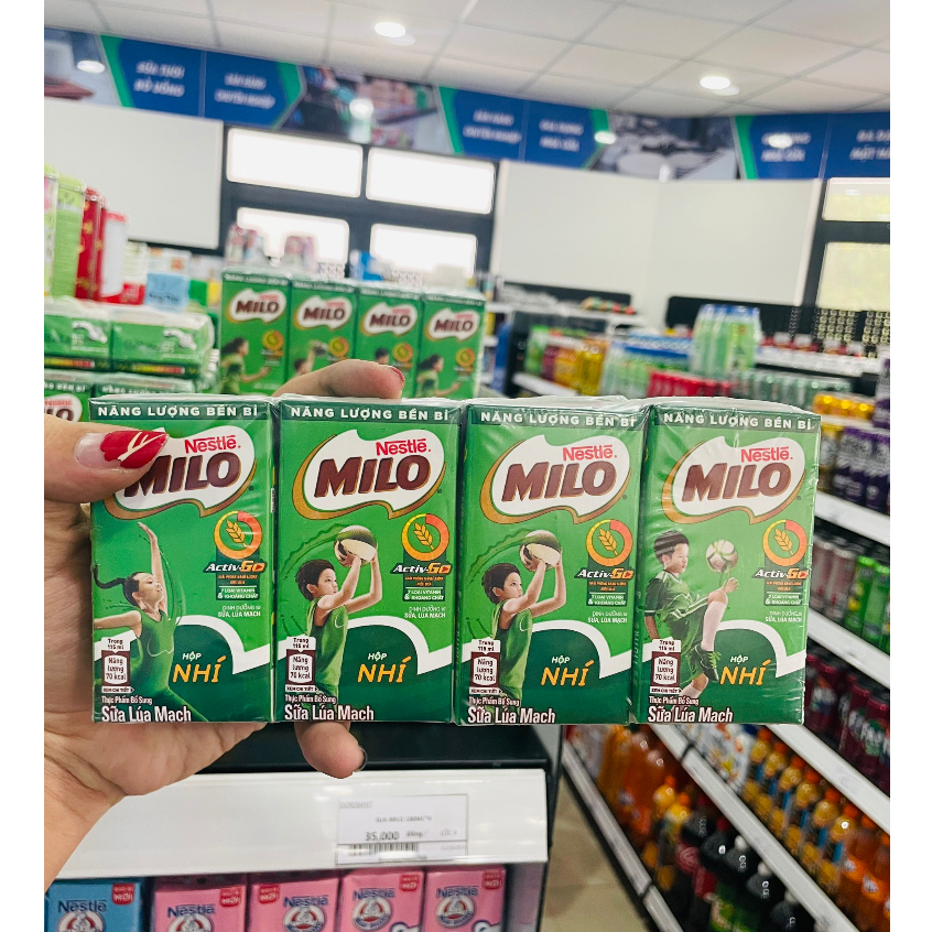 SỮA NESTLE MILO ACTIVE GO LÚA MẠCH.