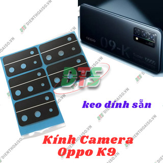 Kính camera Oppo K9 kèm keo dán