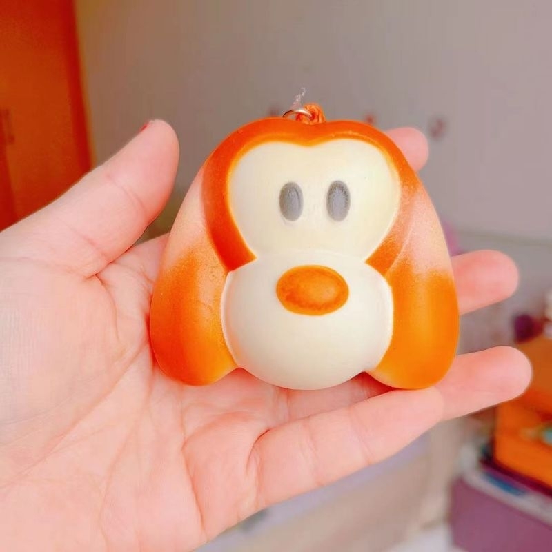 squishy mặt cún chất nhật