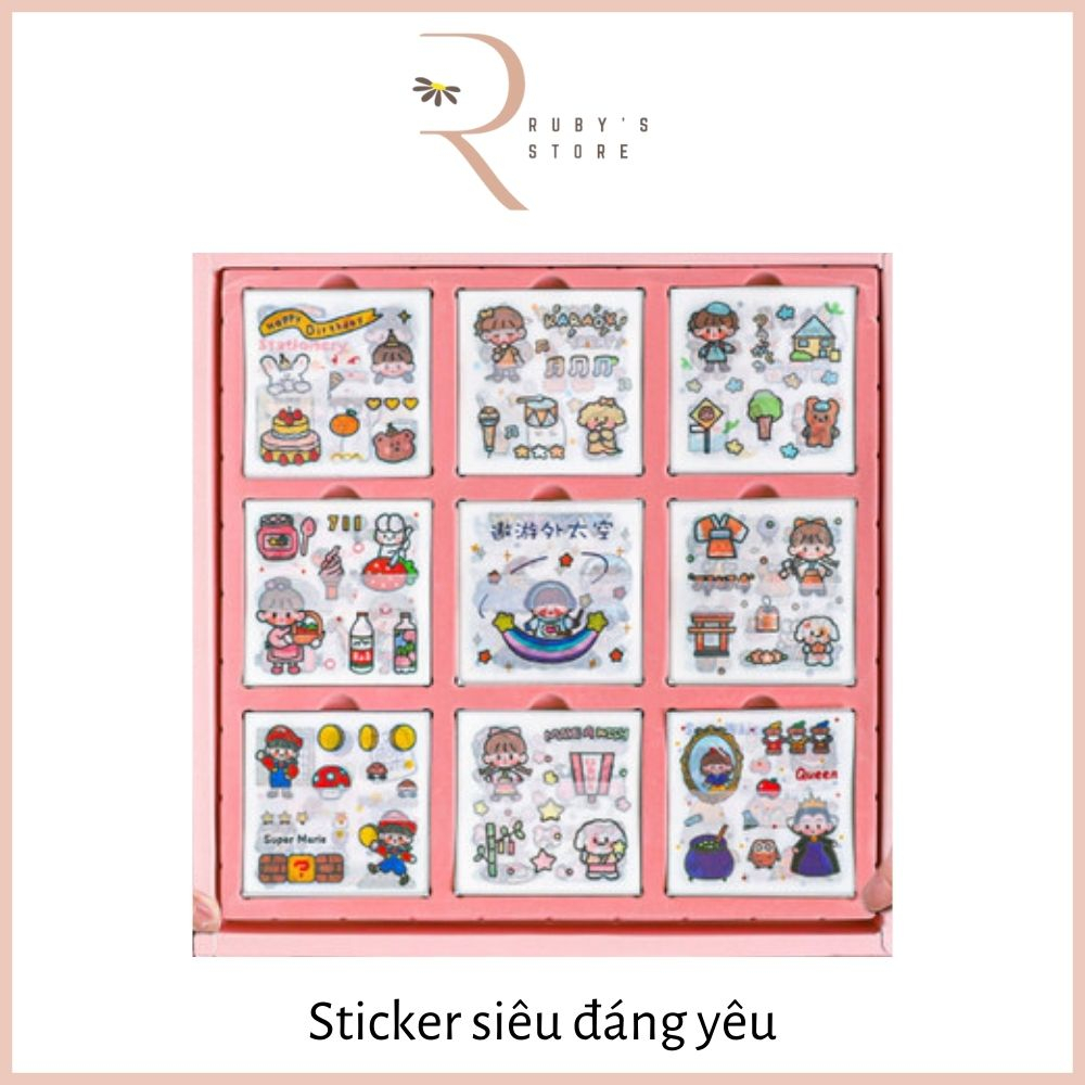 STICKER DỄ THƯƠNG