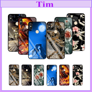 "Ốp lưng Xiaomi Redmi Note 5 Pro " Mặt kính 3D sang trọng_Không Nhòe, Không Phai Hình ( Tim shop )