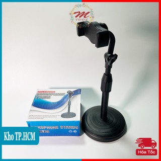 Giá Đỡ Điện Thoại Đế Tròn, Dùng Live Stream, Học Tập, Xem Phim, Quay Video - MTDDT