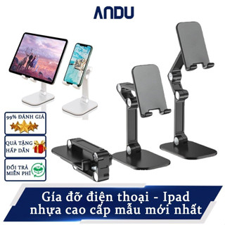 Giá Đỡ Điện Thoại Để Bàn Hỗ Trợ Học Tập, Xem Phim, Livestream Chống Tê Tay Mỏi Vai Gáy