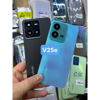 Kính lưng zin kèm kính cam vivo V25e, sãn keo chỉ việc dán