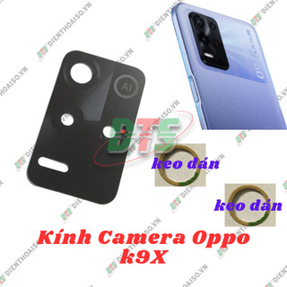 Kính camera Oppo K9X kèm keo dán