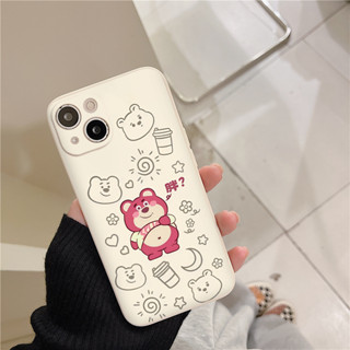 Ốp lưng iphone Gấu hồng bụng bự xinh 14 Pro max 6 7 Plus 8 Plus 11 11 Promax X Xs max 12 Pro 13 14 Se e5698