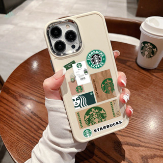 Ốp Lưng Camera khung bạc Bằng Silicon Chuyên Dụng Chất Lượng Cao Starbuck sg1501