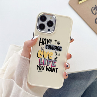Ốp điện thoại TPU silicon mềm dáng vuông Live You Want cho iPhone 14 Pro max 13 Pro Max 12 Pro Max 11 xr xs sg1513