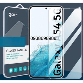 Cường lực Samsung A54 5G / A34 5G / A14 hiệu Gor trong suốt bóng mượt chất kính đẹp