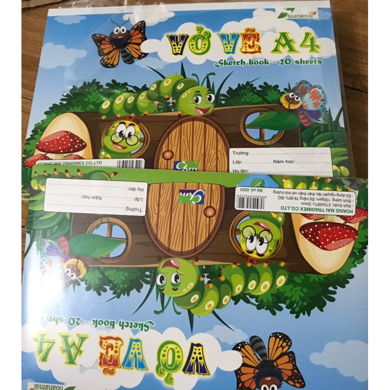 Vỏ vẽ A4 6303
