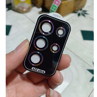 Samsung S22 Ultra_ Bộ 5 miếng dán mắt camera chống trầy màu titan 7 màu siêu đẹp