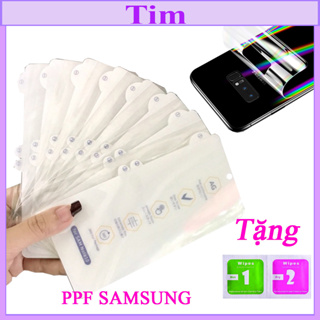 Miếng dán PPF mặt lưng - Samsung S10 5G/ S10e/ S20/ S20 Plus/ S20 Ultra/ Note 20/ Note 20 Ultra (tặng giấy lau) TimShop