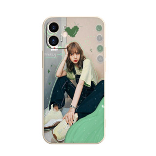 Ốp lưng iphone viền vuông Lisa Lía Blackpink iPhone 13 12 11 Pro Max SE 2020 X XR XS 8 7 ip 6S 6 Plus e1521