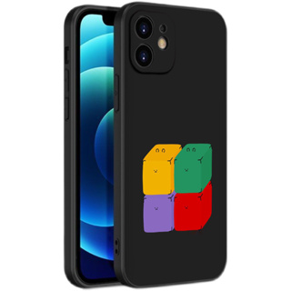 Ốp iphone vuông ô vuông sắc màu siêu độc đáo 14 Plus/ 14 Pro/ 13/ 12 Pro Max 6 6s Plus 7 Plus 8 Plus xr xsmax q644