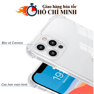 Ốp iphone 14 pro max 7 plus 8 plus X Xs max xr 11 Promax 12 Pro max 12 14 6 6s 13 Pro max trong suốt chống sốc [Ốp CS]