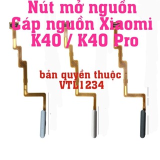 Cáp nguồn xiaomi K40 k40 Pro