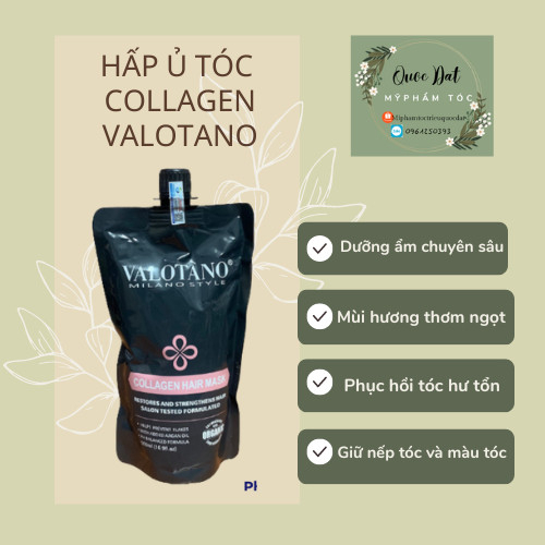 Hấp tóc siêu phục hồi VALOTANO 500ml