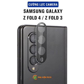 Dán camera Samsung Z Fold 3 / Z Fold 4 thấu kính nổi 3D - Cường lực camera Samsung Galaxy Z Fold 3 độ cứng 9H trong suốt