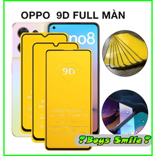 Cường lực Full màn oppo A76 A54 A56s A53 A77 A57 A95 A96 F9 F11 Pro A3s F7 F5 Reno 7 7z 8 8z 6 6z 2F độ cứng 9H