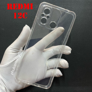 Ốp Lưng Redmi 12C Dẻo Trong Tốt Lâu Ố Vàng