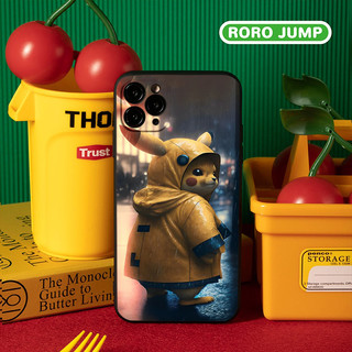 Ốp Điện Thoại hình Pika.chu siêu ngầu 14 Pro Max 13 Pro Max 7 8 6S P 11 12 Pro XR X XS Max q1140