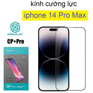 kính cường lực cho iphone 14 pro max Nillkin CP+Pro dán full màn hình