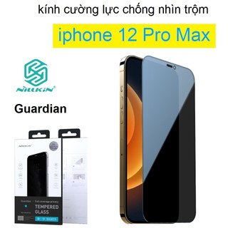 Cường lực chống nhìn trộm iphone 12 pro max Nillkin Guardian