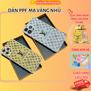 Dán PPF , skin Nhũ kim tuyến full viền cho iphone 11 12 13 14 Pro max , Hiểu Minh Store