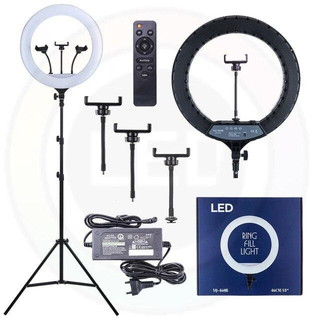 GIÁ SỈ Đèn Livestream size lớn 54cm khổng lồ CHÂN 2M live stream makeup trang điểm 45cm rl-21