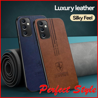 Ốp lưng da Ferari cho Samsung galaxy A24 A34 A54 trẻ trung, lịch lãm có rãnh tản nhiệt