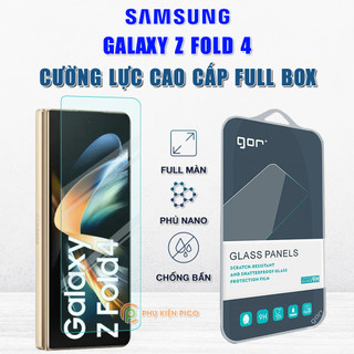 Kính cường lực Samsung Z Fold 4 full màn hình chính hãng Gor phủ nano - Dán màn hình phụ Samsung Galaxy Z Fold 4