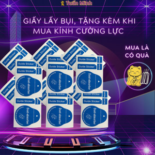 Giấy lấy bụi màn hình điện thoại hỗ trợ dán cường lực. Vua Phụ Kiện Điện Thoại