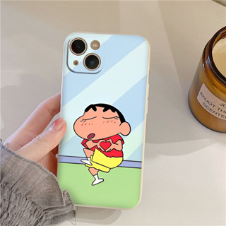 Ốp lưng iphone cậu bé Shi.n đáng yêu bảo vệ camera iPhone 14 13 12 Mini 12 Prm 11 11 Pro, 11 Prm/ Xs Max/ XR 7 SE e4904