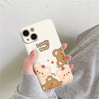 Ốp Lưng Iphone 4 chú gấu dễ thương 14, 13, 12 Prm, 11, 11 Pro, 11 Prm/ Xs Max/ XR 7 SE 7p 6p e4899