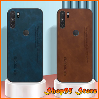 Ốp lưng da Lộn Hanmade Vsmart Active 3 chống bám vân tay