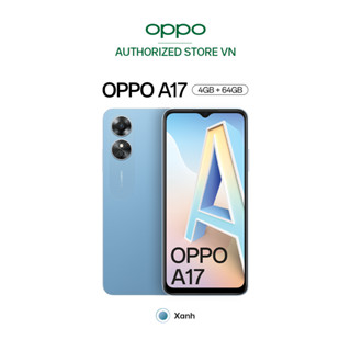 [Mã ELRE2TR giảm 8% đơn 500K] Điện Thoại OPPO A17 4GB/64GB-Hàng Chính Hãng