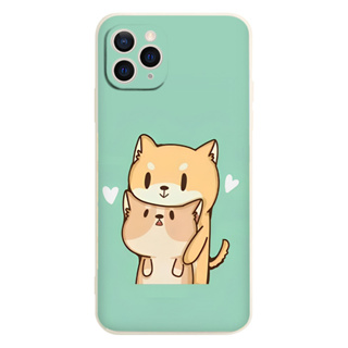 Ốp Lưng Iphone cặp đôi mèo vàng dễ thương cute 14,13,12 Pro Max,11 Pro Pro Max/Xs Max/XR 7p 6p e5897