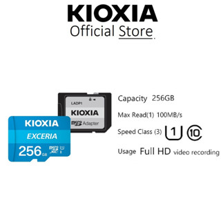 Thẻ nhớ Micro SDXC 256GB Kioxia Exceria UHS-I C10-LMEX1L256GG2 - Chính hãng