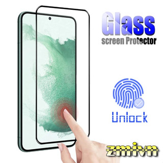 Cường lực Full màn Samsung Galaxy S21 S21 Plus S22 S22 Plus S23 S23 Plus mở khóa vân tay