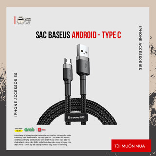 Chính hãng Baseus Cafule dây sạc nhanh 3.0 Cho Samsung xiaomi huawei oppo nokia