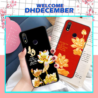 Ốp lưng Realme 3 / 3 PRO hình Tâm, Phúc,Hoa Sen ,Tài Lộc