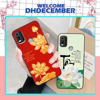 Ốp lưng Nokia C21 PLUS hình Tâm, Phúc,Hoa Sen ,Tài Lộc