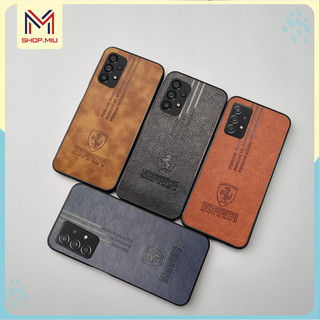 Ốp da Ferari Oppo Reno 4 Rno 4 pro Reno 5 Reno 6 Reno 6z Reno 7z A52 A53 A54 A55 A74 A93A95 hoạ tiết huơu